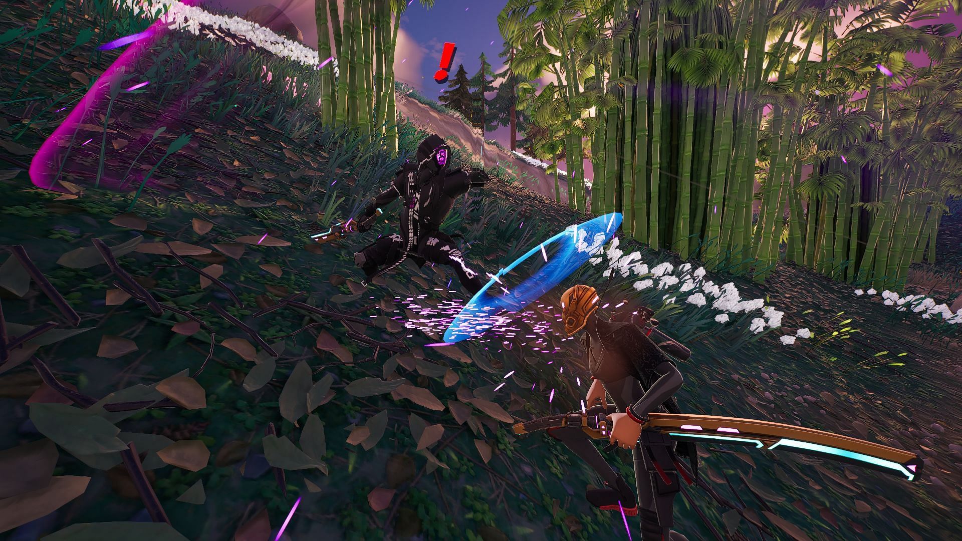 He's hiding in the city's darkest pockets (Image via Epic Games/Fortnite)